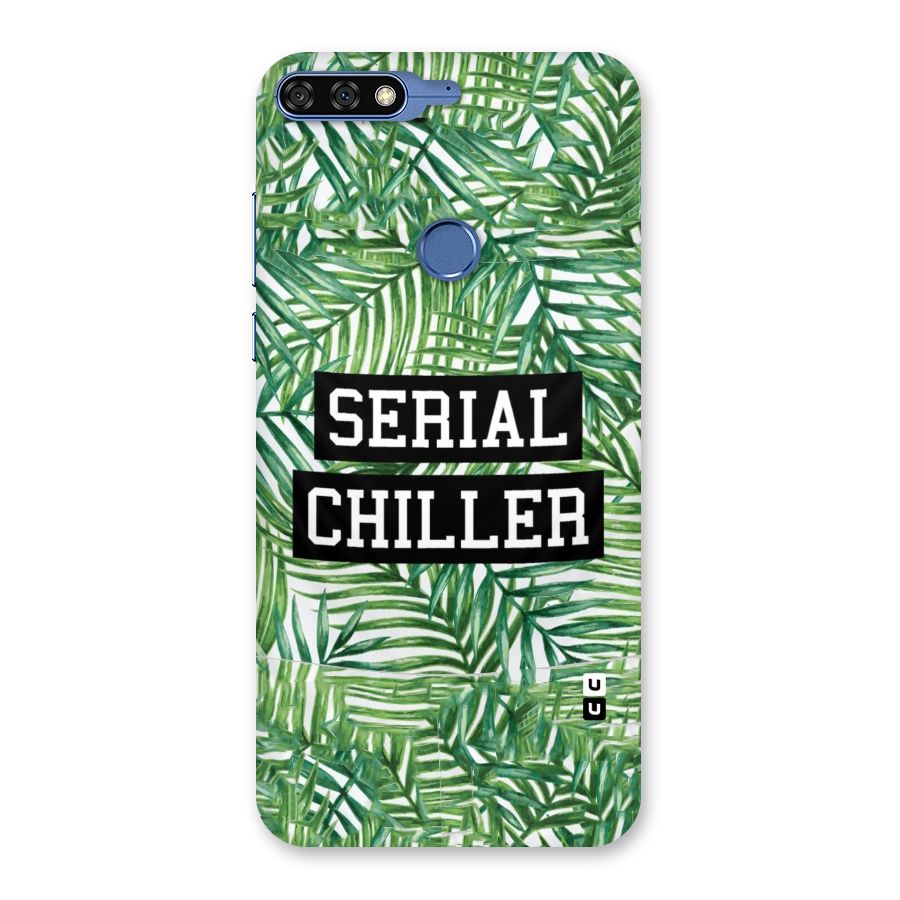 Serial Chiller Back Case for Honor 7C