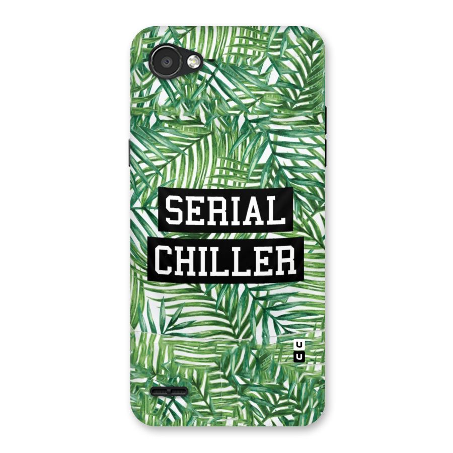 Serial Chiller Back Case for LG Q6