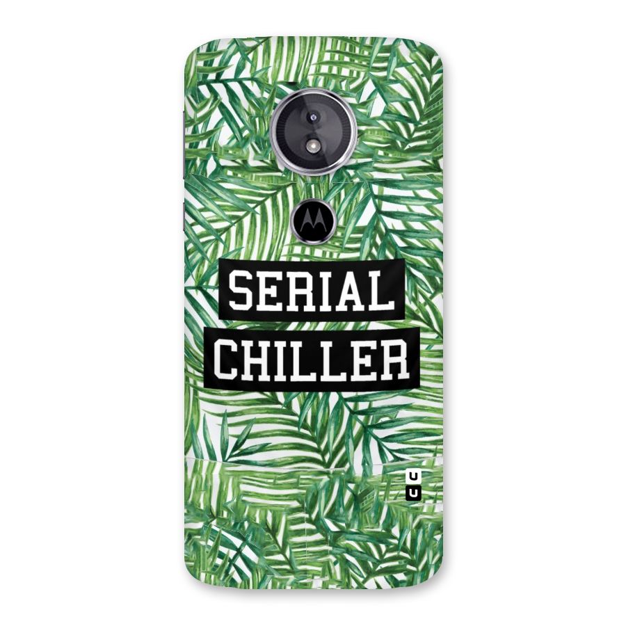 Serial Chiller Back Case for Moto E5