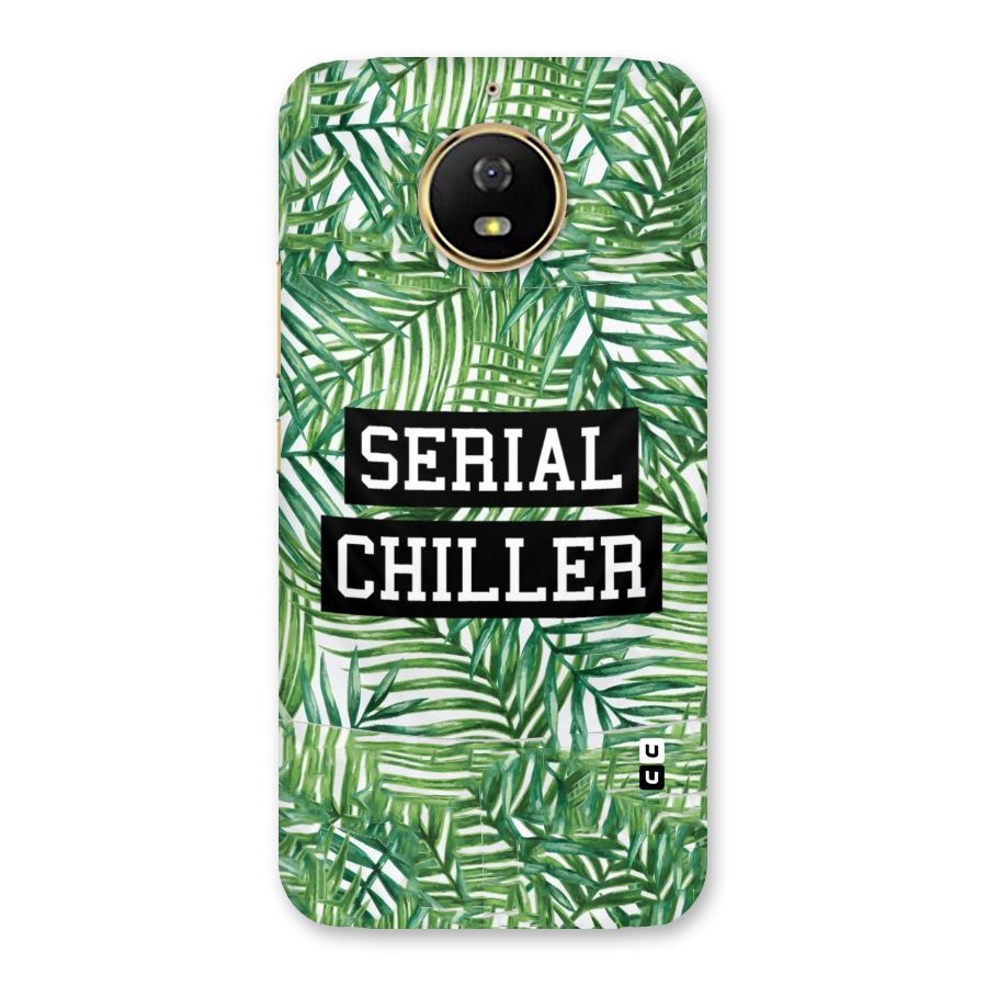 Serial Chiller Back Case for Moto G5s