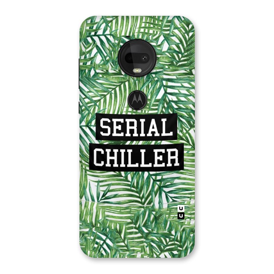 Serial Chiller Back Case for Moto G7