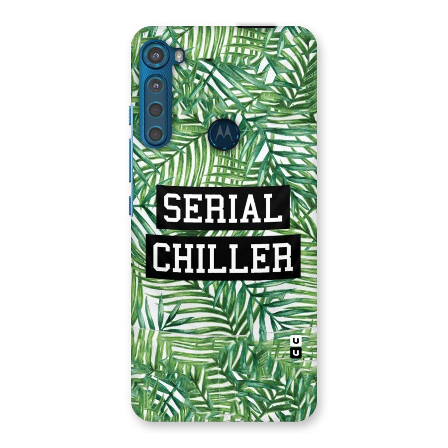 Serial Chiller Back Case for Motorola One Fusion Plus