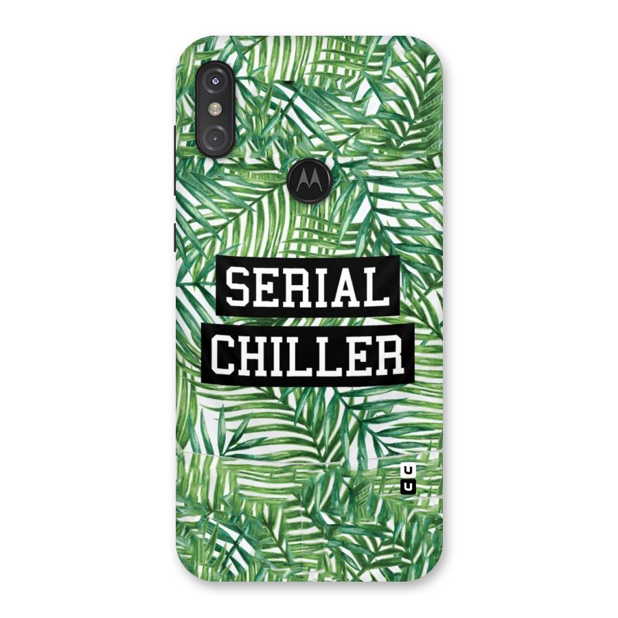 Serial Chiller Back Case for Motorola One Power