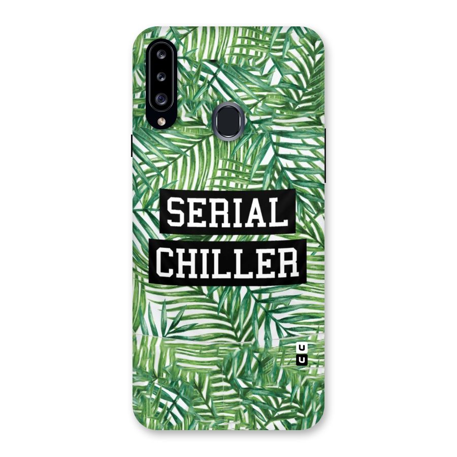 Serial Chiller Back Case for Samsung Galaxy A20s