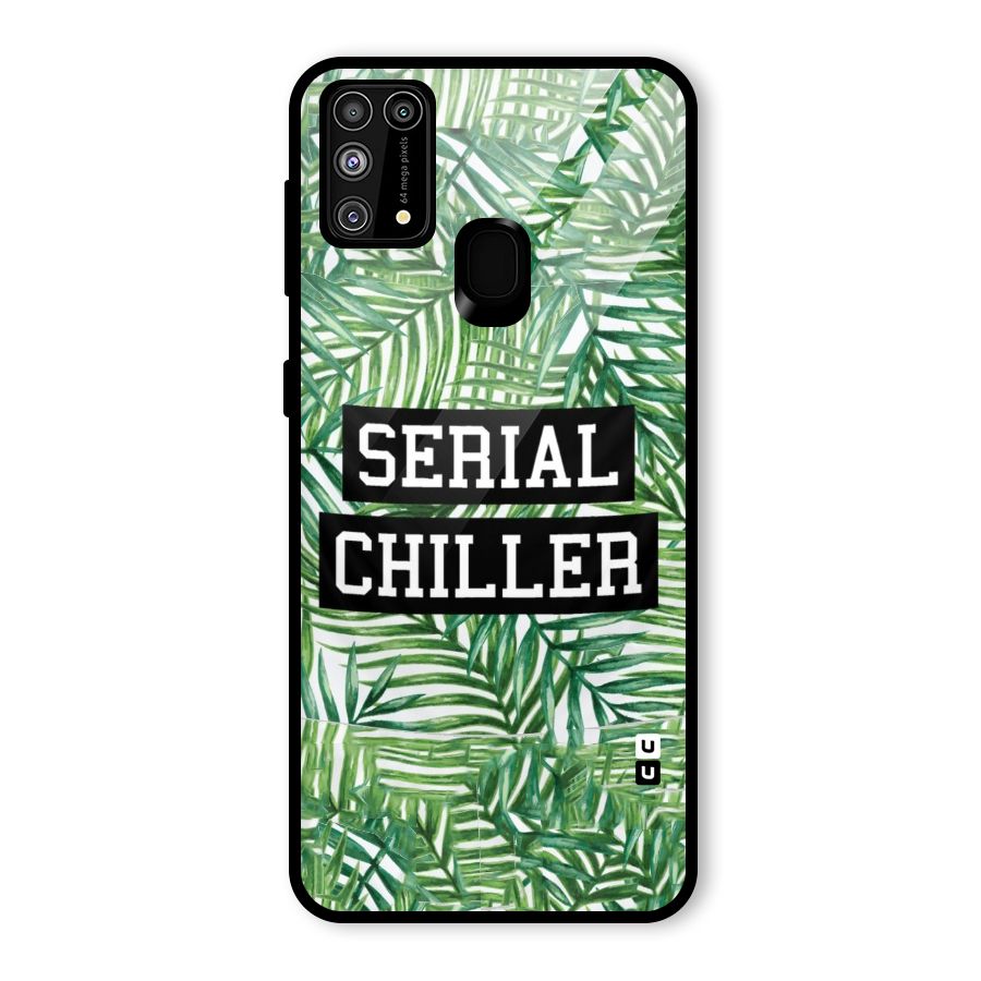 Serial Chiller Glass Back Case for Galaxy F41