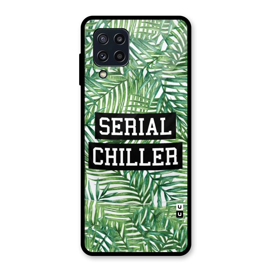Serial Chiller Glass Back Case for Galaxy M32