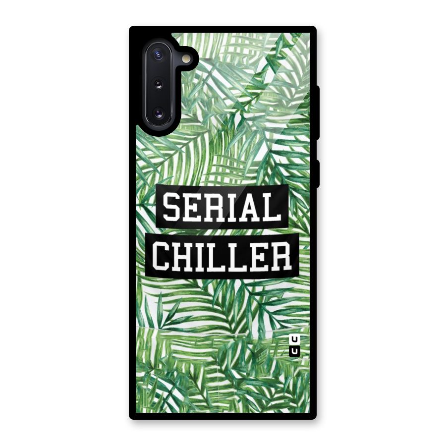 Serial Chiller Glass Back Case for Galaxy Note 10