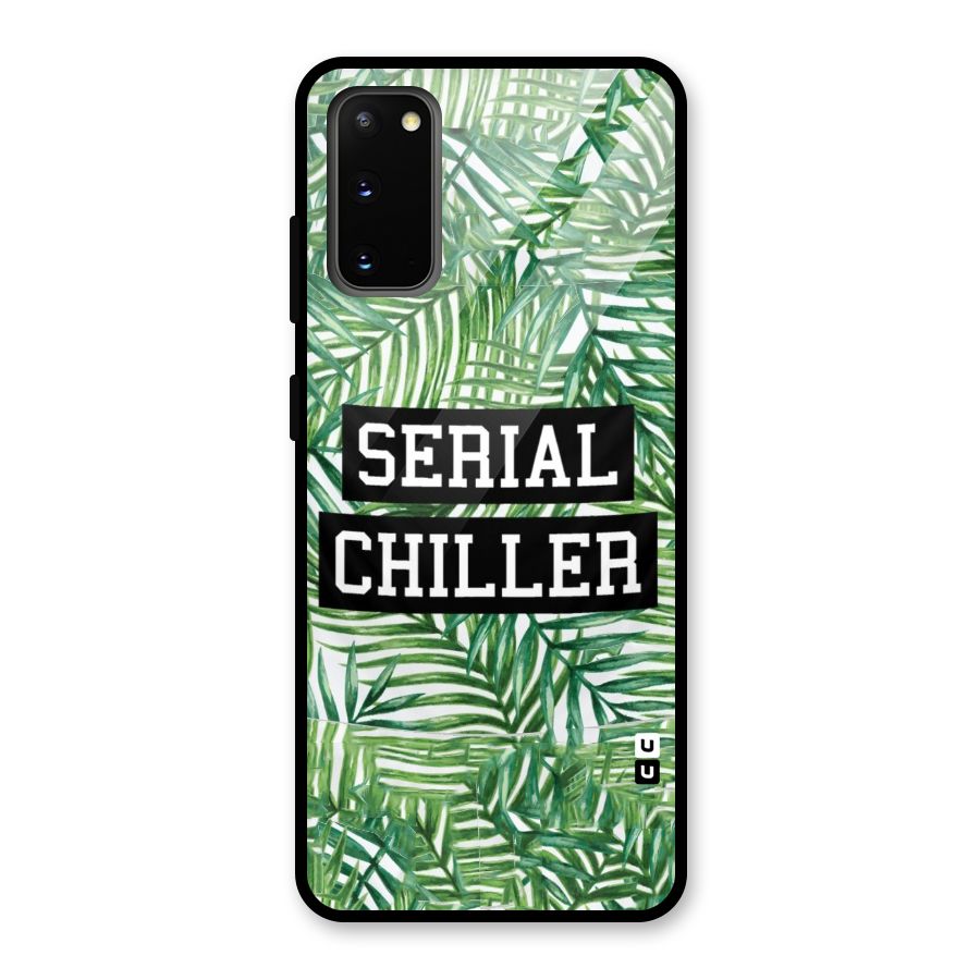 Serial Chiller Glass Back Case for Galaxy S20