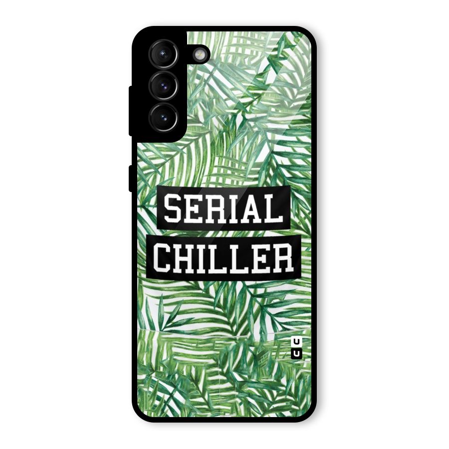 Serial Chiller Glass Back Case for Galaxy S21 Plus