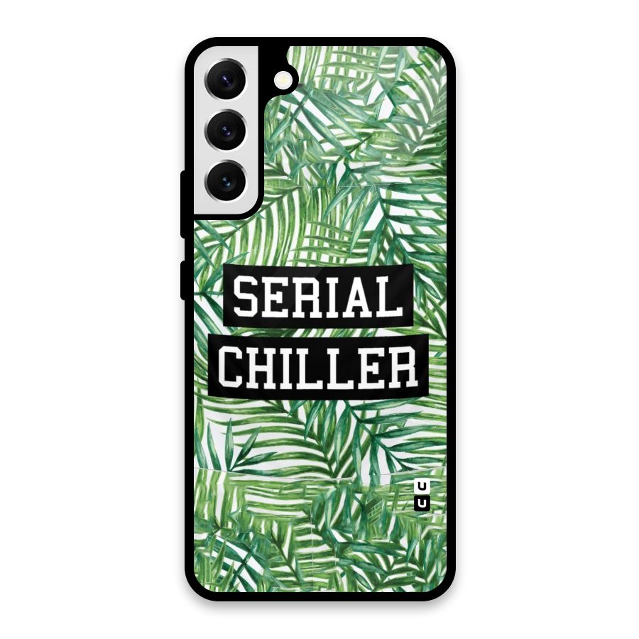Serial Chiller Glass Back Case for Galaxy S22 Plus 5G