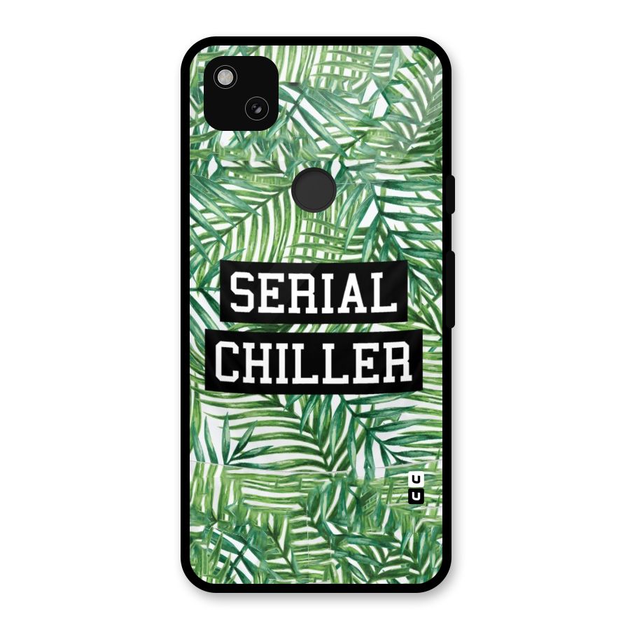 Serial Chiller Glass Back Case for Google Pixel 4a