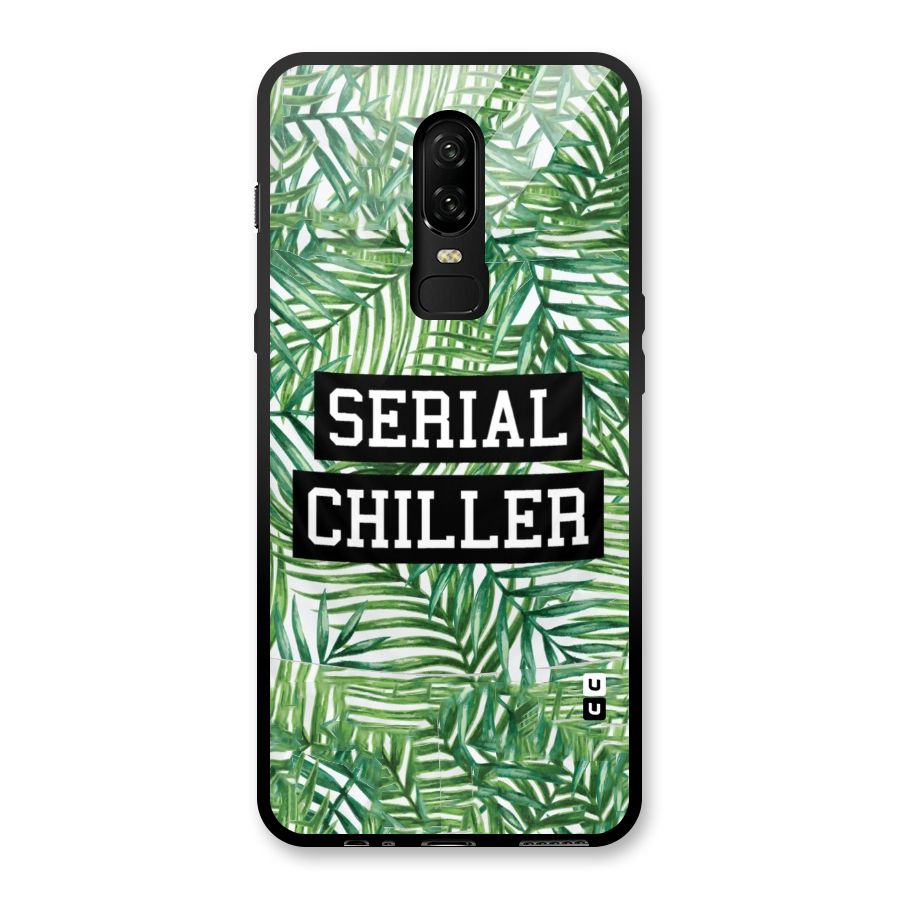 Serial Chiller Glass Back Case for OnePlus 6