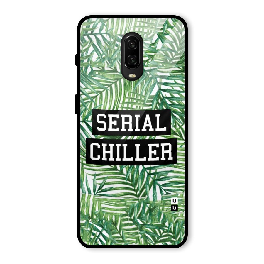 Serial Chiller Glass Back Case for OnePlus 6T