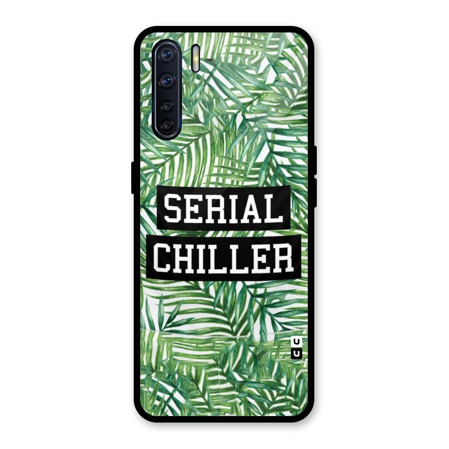 Serial Chiller Glass Back Case for Oppo F15