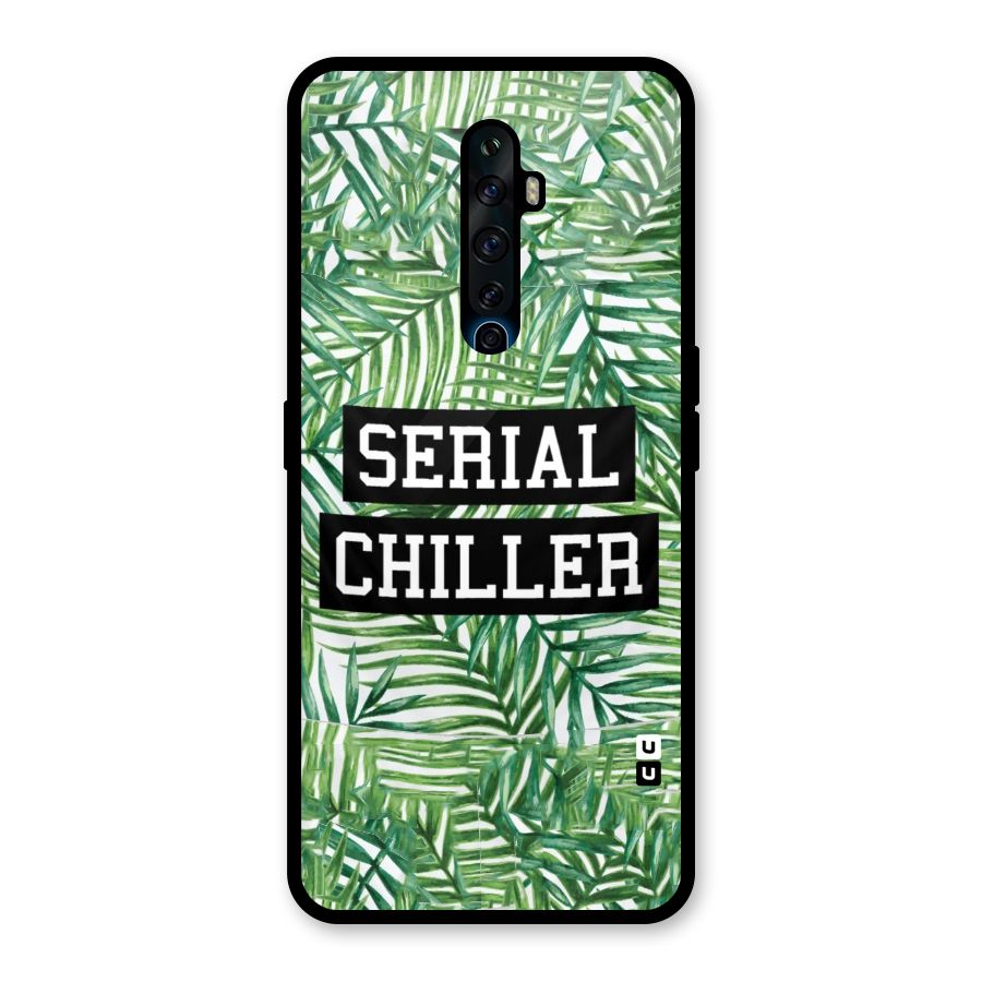 Serial Chiller Glass Back Case for Oppo Reno2 F