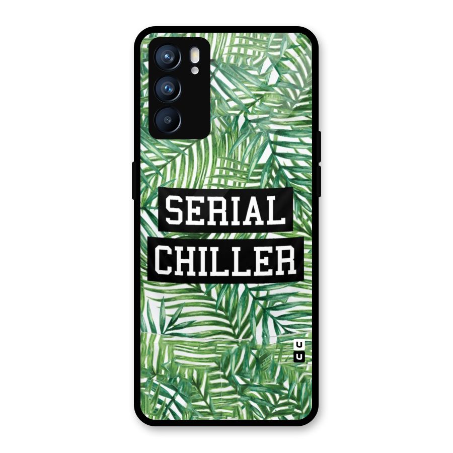 Serial Chiller Glass Back Case for Oppo Reno6 5G