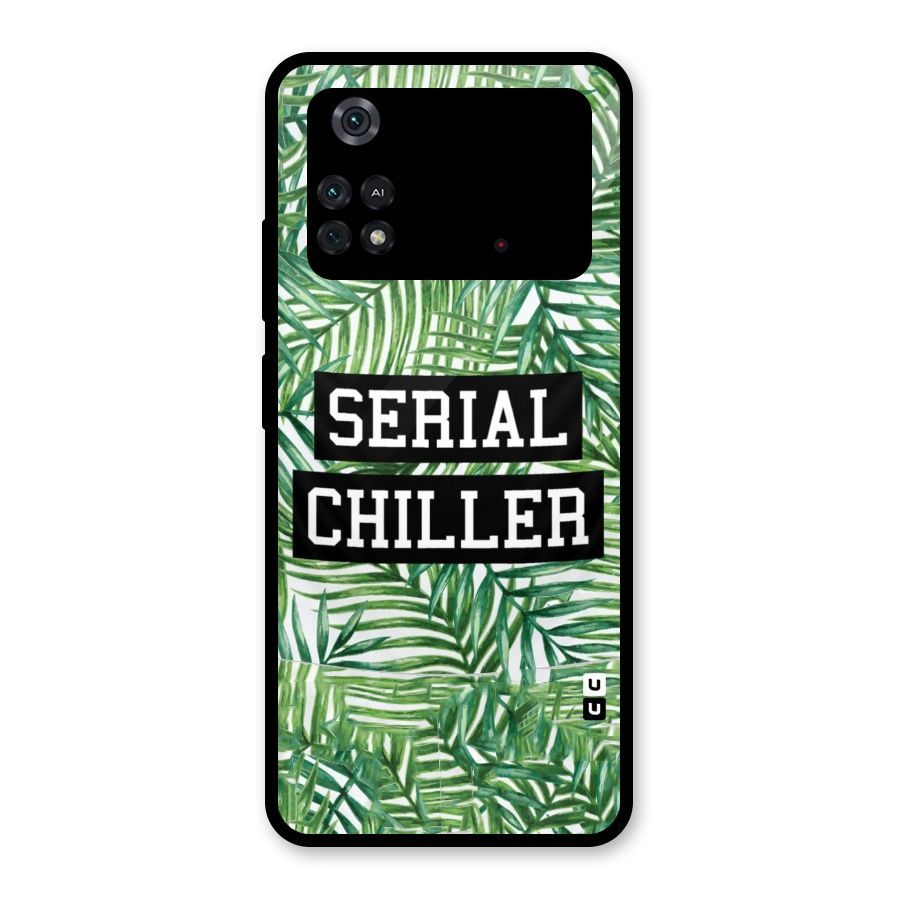 Serial Chiller Glass Back Case for Poco M4 Pro 4G