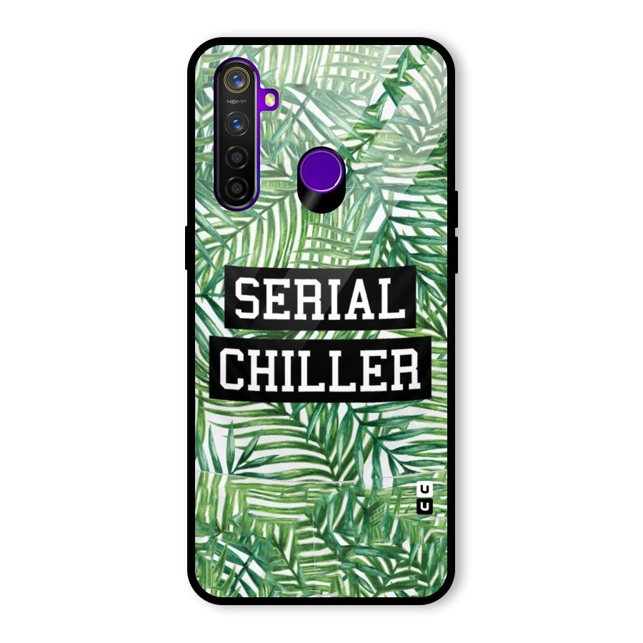 Serial Chiller Glass Back Case for Realme 5 Pro