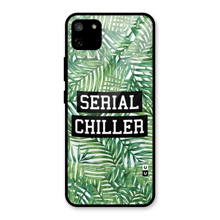 Serial Chiller Glass Back Case for Realme C11