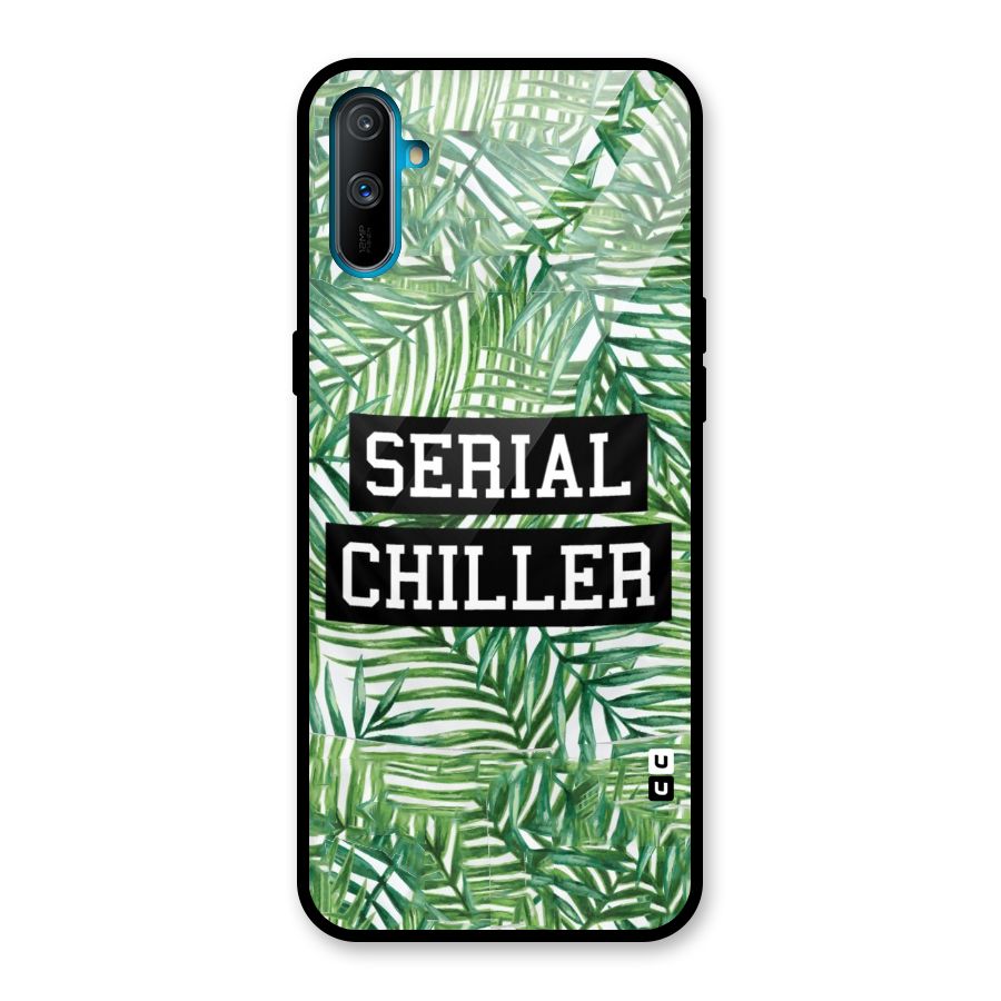 Serial Chiller Glass Back Case for Realme C3