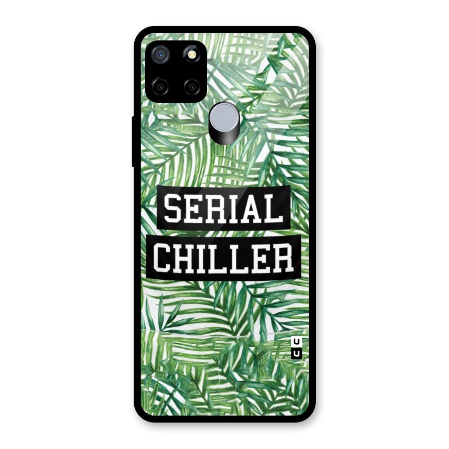 Serial Chiller Glass Back Case for Realme Narzo 20