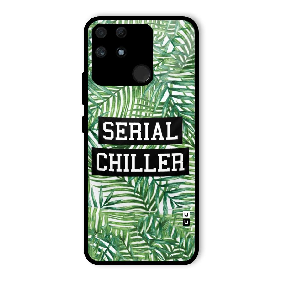 Serial Chiller Glass Back Case for Realme Narzo 50A
