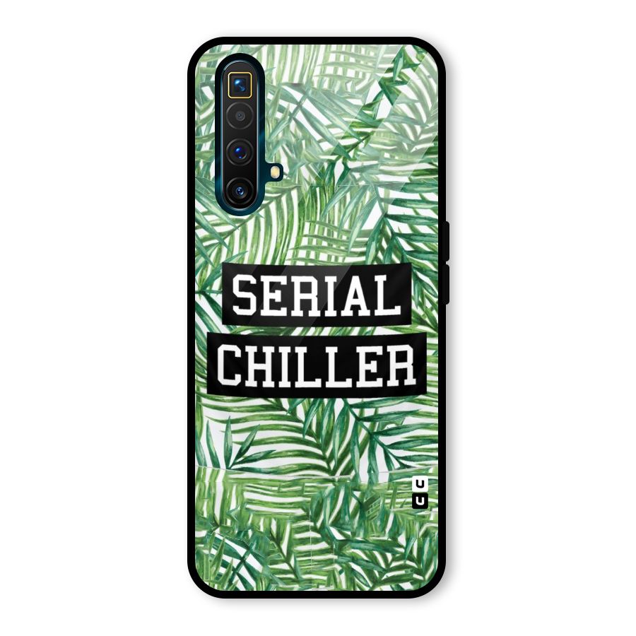 Serial Chiller Glass Back Case for Realme X3