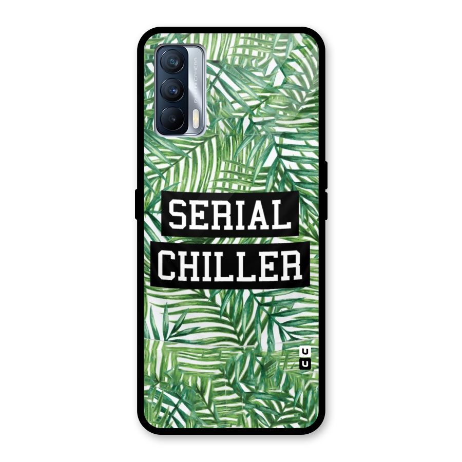 Serial Chiller Glass Back Case for Realme X7