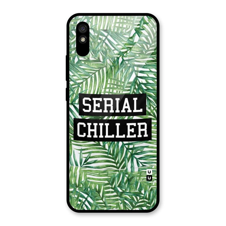 Serial Chiller Glass Back Case for Redmi 9A