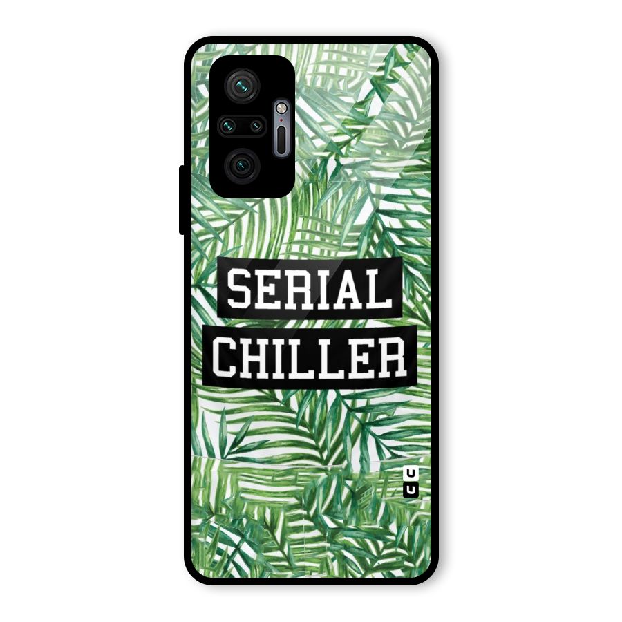 Serial Chiller Glass Back Case for Redmi Note 10 Pro