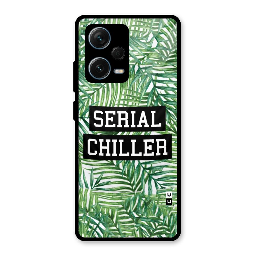 Serial Chiller Glass Back Case for Redmi Note 12 Pro Plus 5G