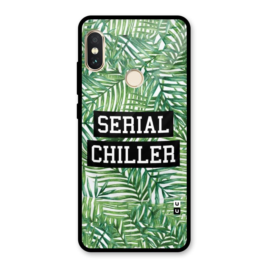 Serial Chiller Glass Back Case for Redmi Note 5 Pro