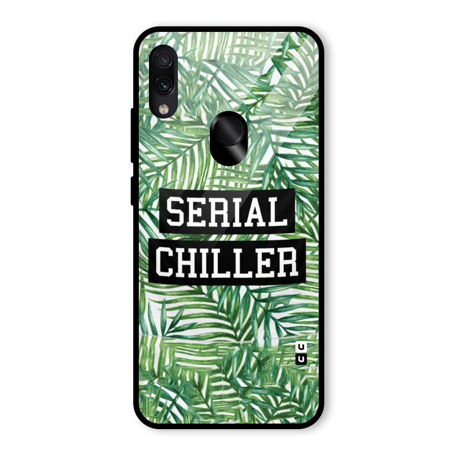 Serial Chiller Glass Back Case for Redmi Note 7S