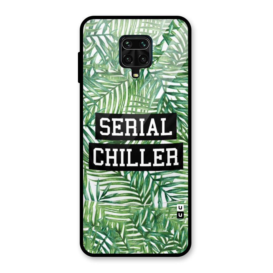 Serial Chiller Glass Back Case for Redmi Note 9 Pro