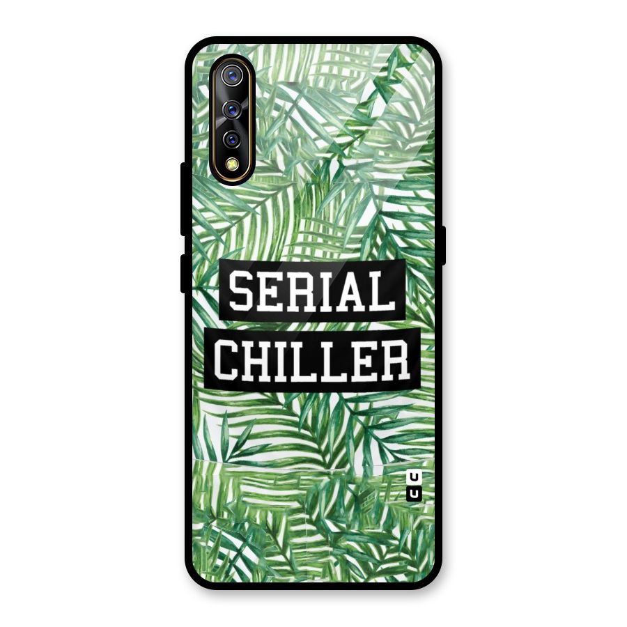 Serial Chiller Glass Back Case for Vivo S1