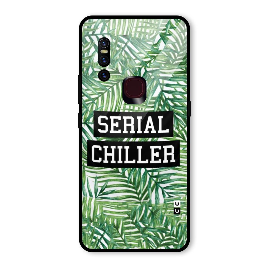 Serial Chiller Glass Back Case for Vivo V15