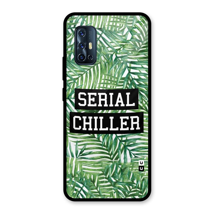 Serial Chiller Glass Back Case for Vivo V17