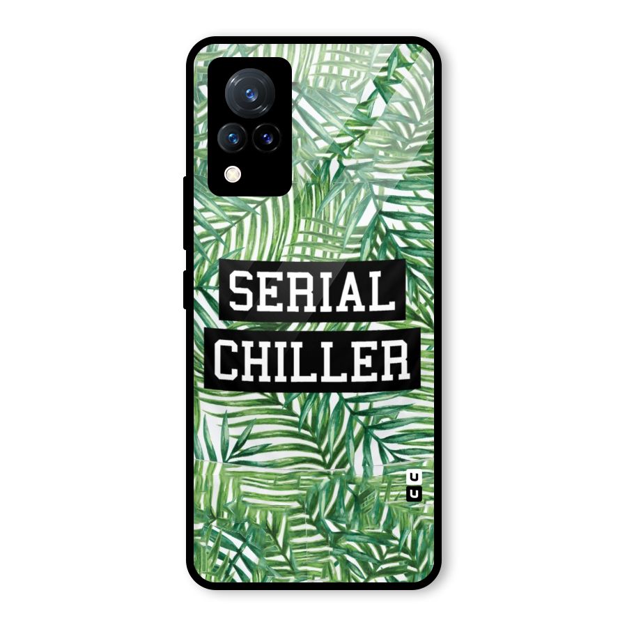Serial Chiller Glass Back Case for Vivo V21 5G