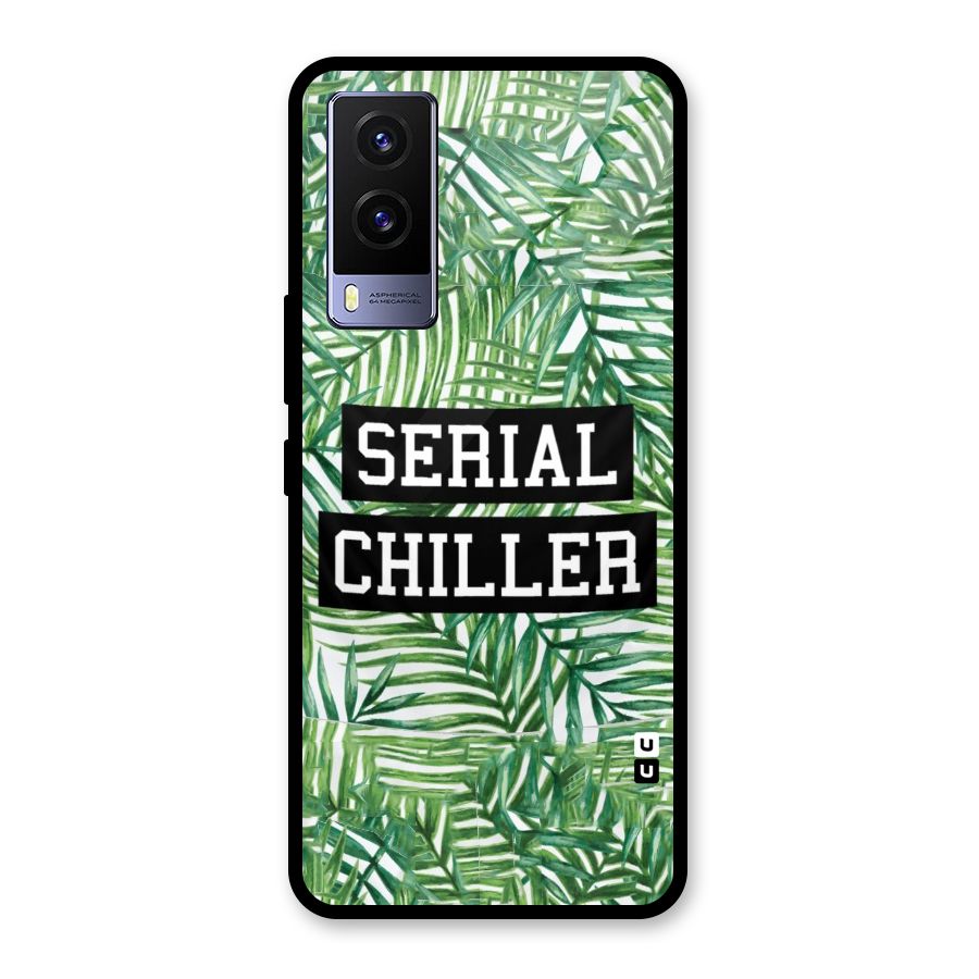 Serial Chiller Glass Back Case for Vivo V21e 5G