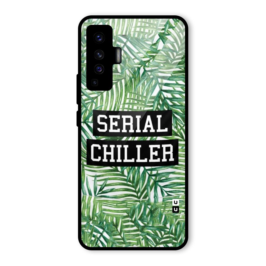 Serial Chiller Glass Back Case for Vivo X50