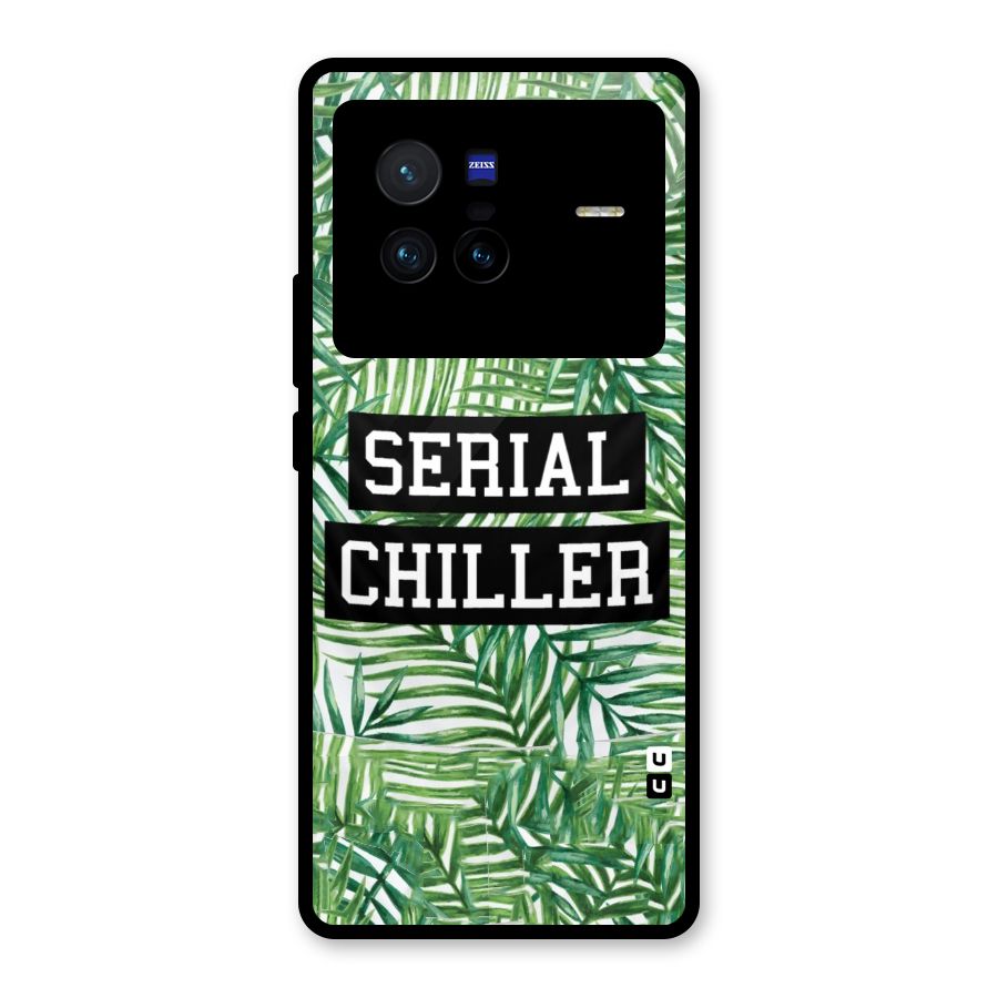 Serial Chiller Glass Back Case for Vivo X80