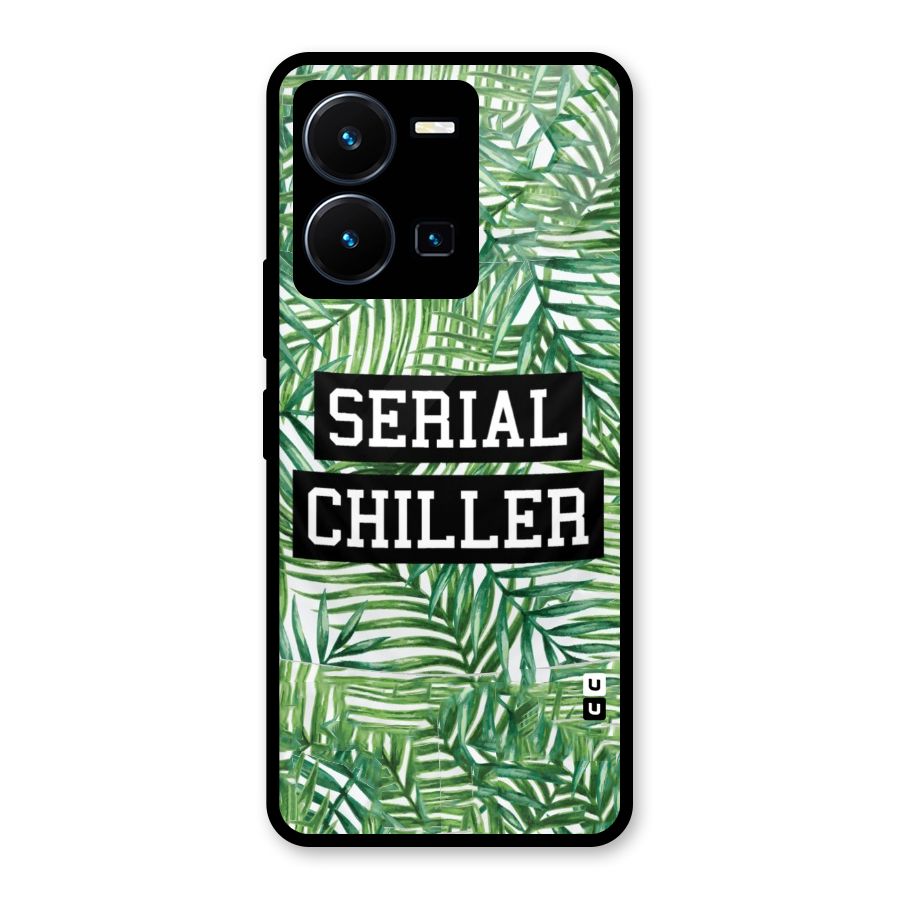 Serial Chiller Glass Back Case for Vivo Y35