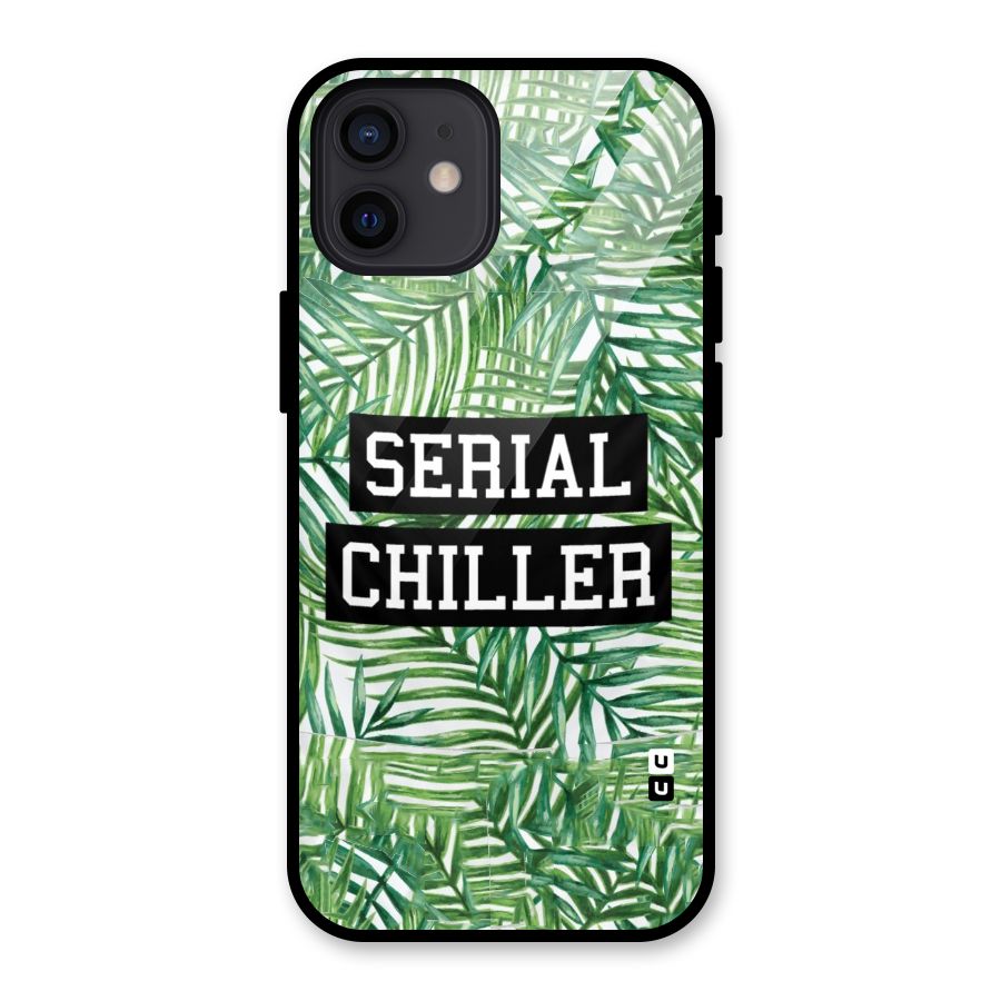 Serial Chiller Glass Back Case for iPhone 12