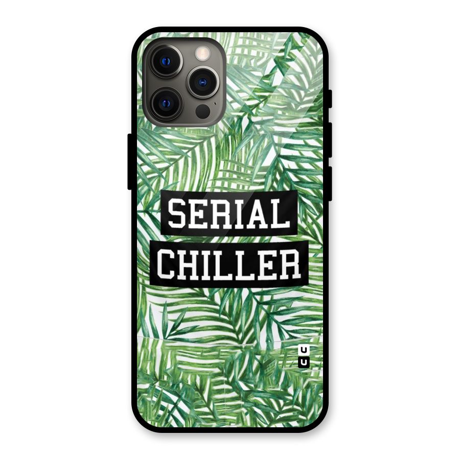 Serial Chiller Glass Back Case for iPhone 12 Pro Max