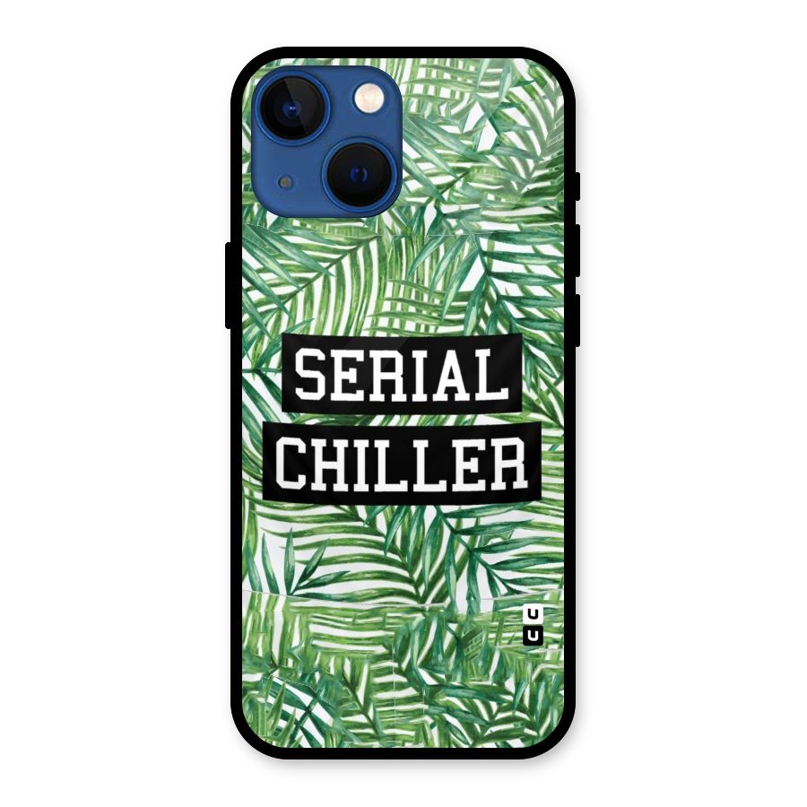 Serial Chiller Glass Back Case for iPhone 13 Mini
