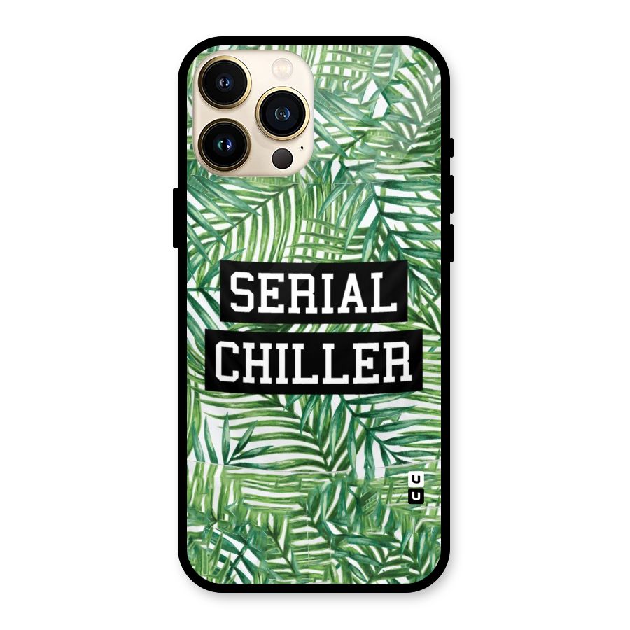Serial Chiller Glass Back Case for iPhone 13 Pro Max