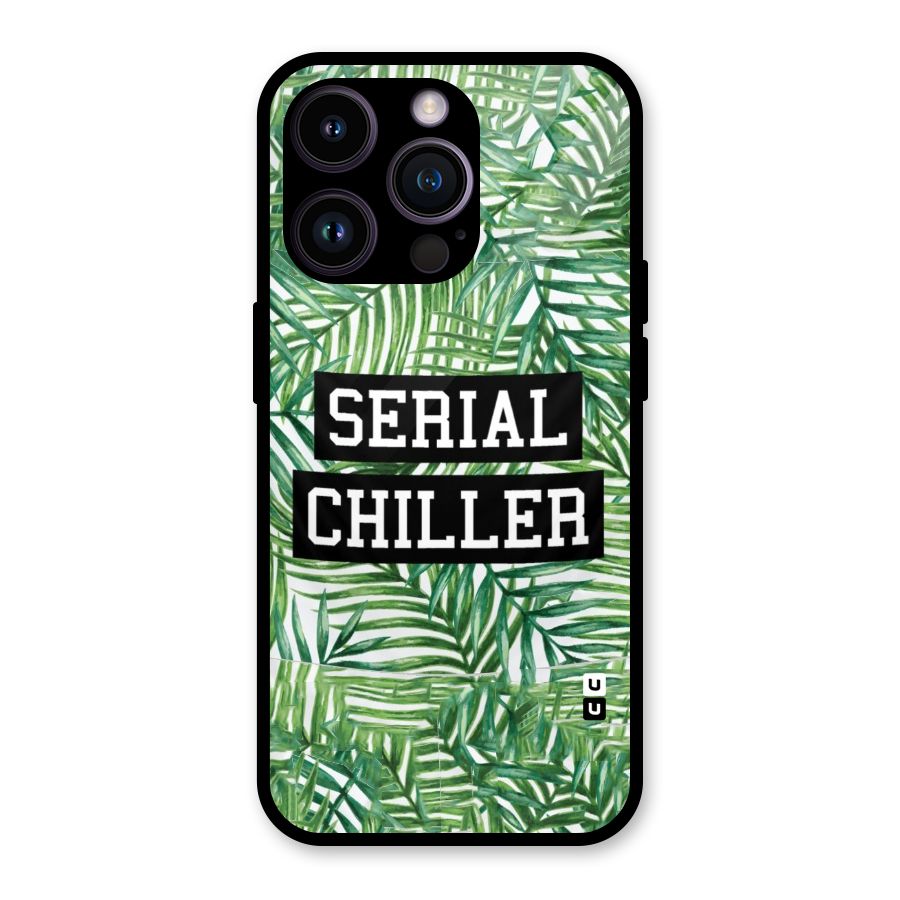 Serial Chiller Glass Back Case for iPhone 14 Pro