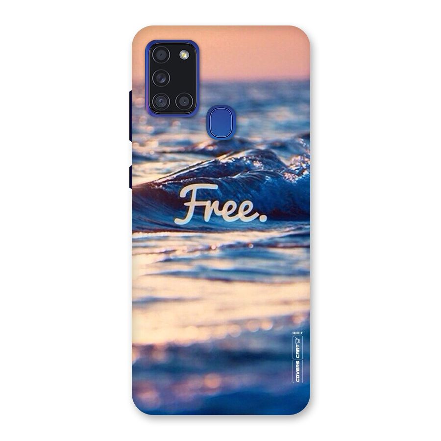 Set Yourself Free Back Case for Galaxy A21s
