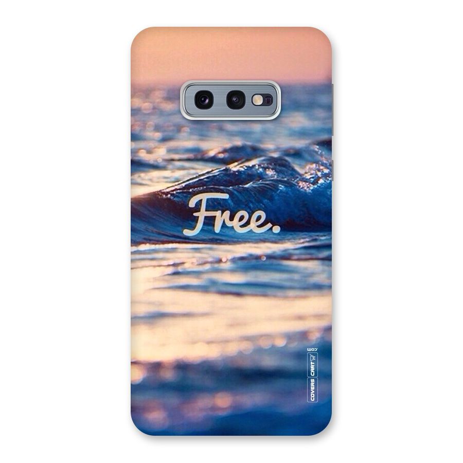Set Yourself Free Back Case for Galaxy S10e