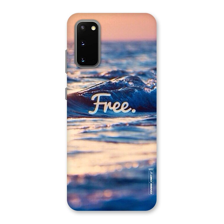 Set Yourself Free Back Case for Galaxy S20